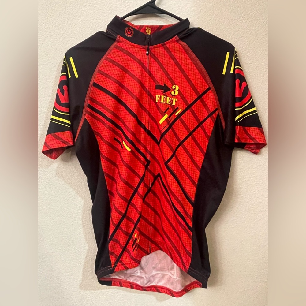 Canari “Share The Road” Cycling Jersey Full Zip Medium